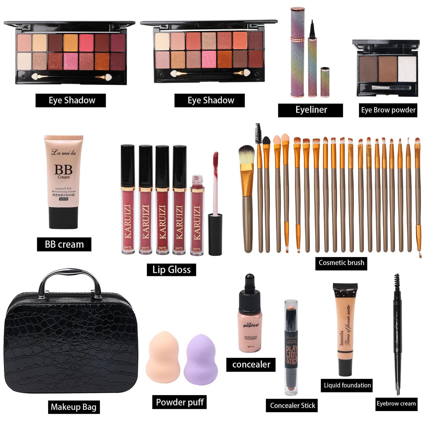 Qorevi All In One Makeup Collection